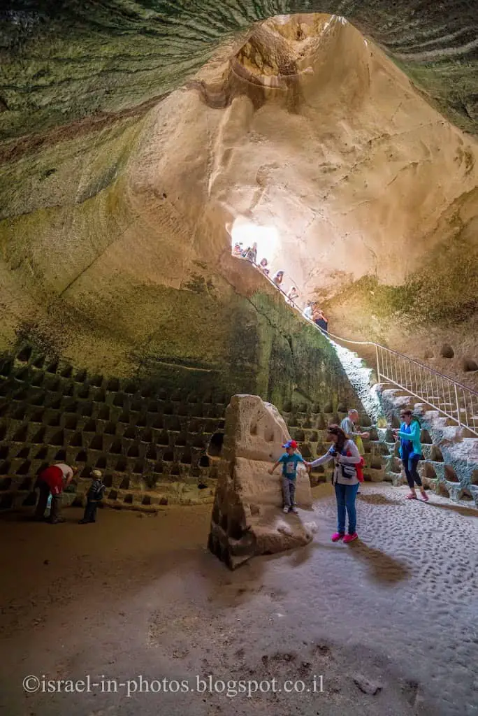 The “Polish Cave” at Bet Guvrin - Maresha National Park