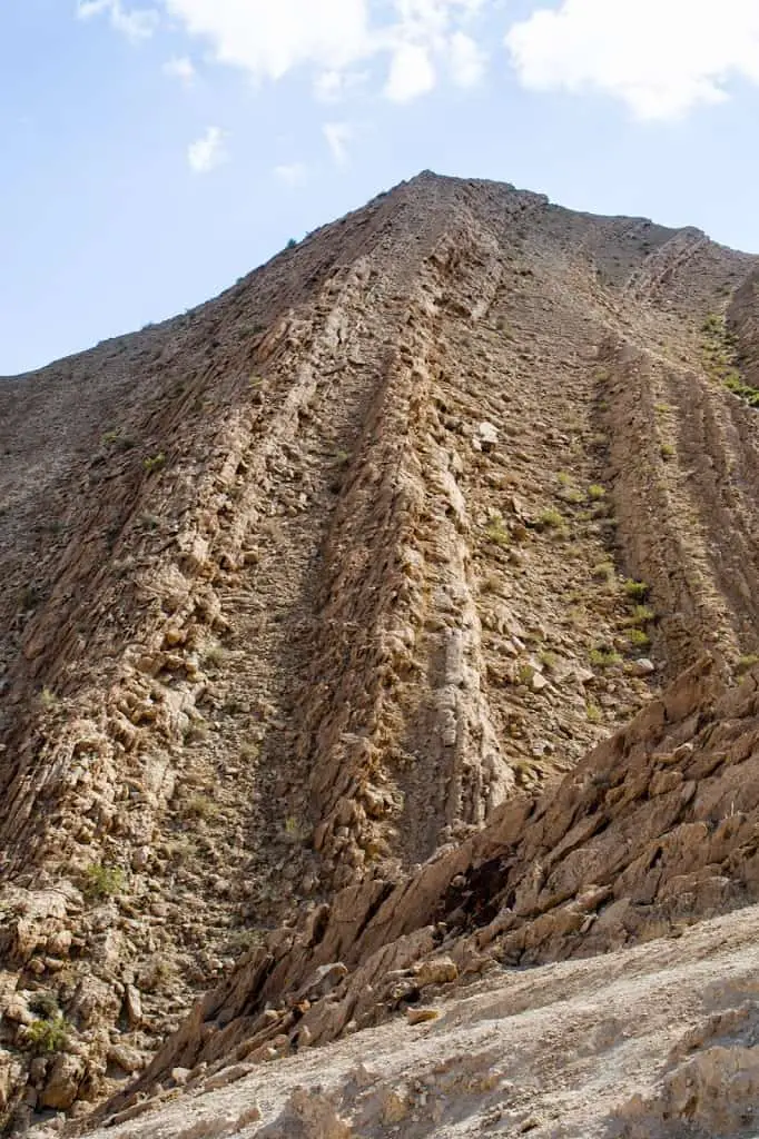 The edge of the big crater