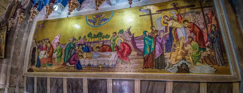 Мозаика в церкви Гроба Господня в Иерусалиме