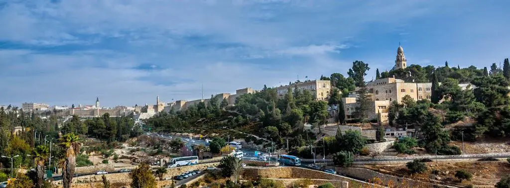 Mount Zion and the Old City walls