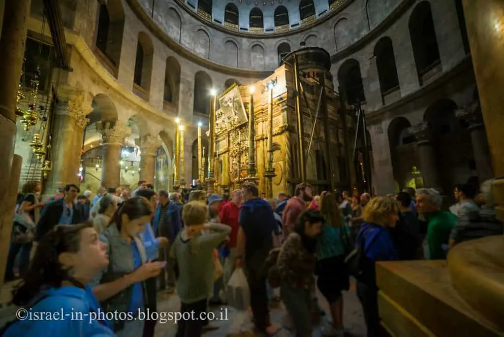 Rotunda at Holy Sepulcher