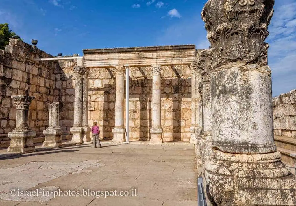 The White Synagogue at Capernaum