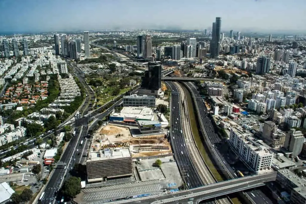 Ayalon Highway - north direction