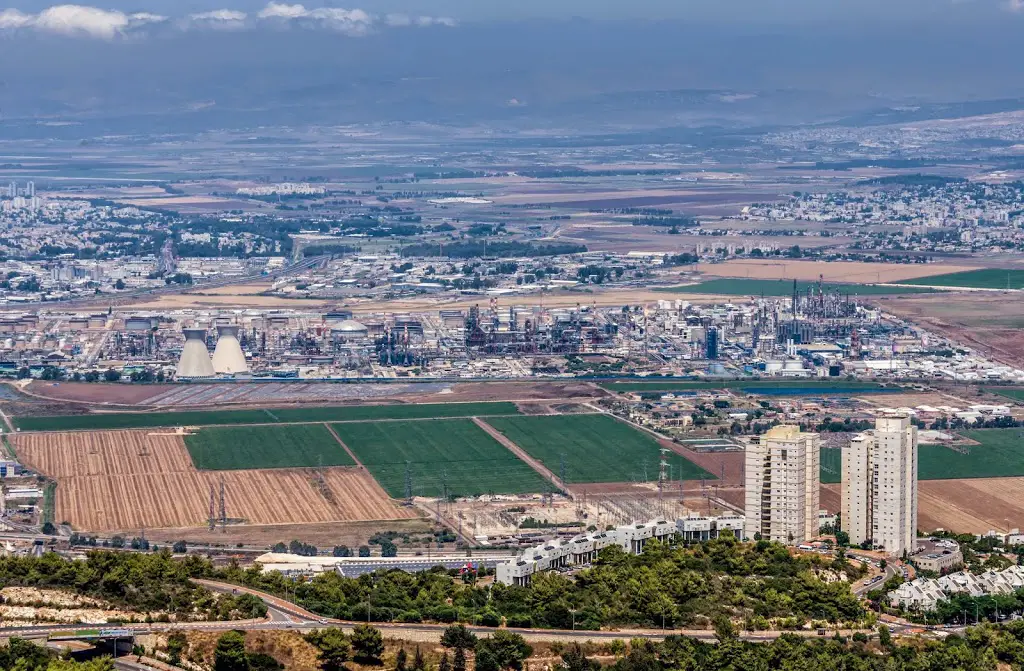 נוף מאוניברסיטת חיפה