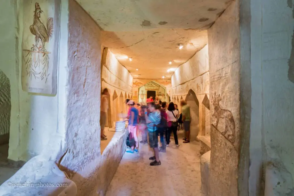 Сидонская пещера в национальном парке Бейт Гуврин
