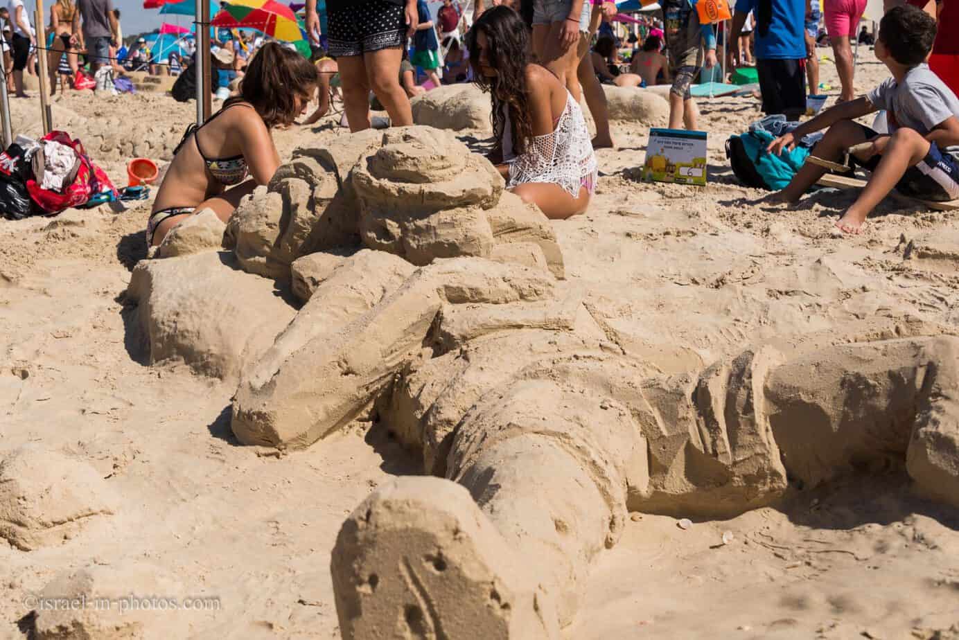 תחרות פסלי חול בבית ינאי החוף, ישראל