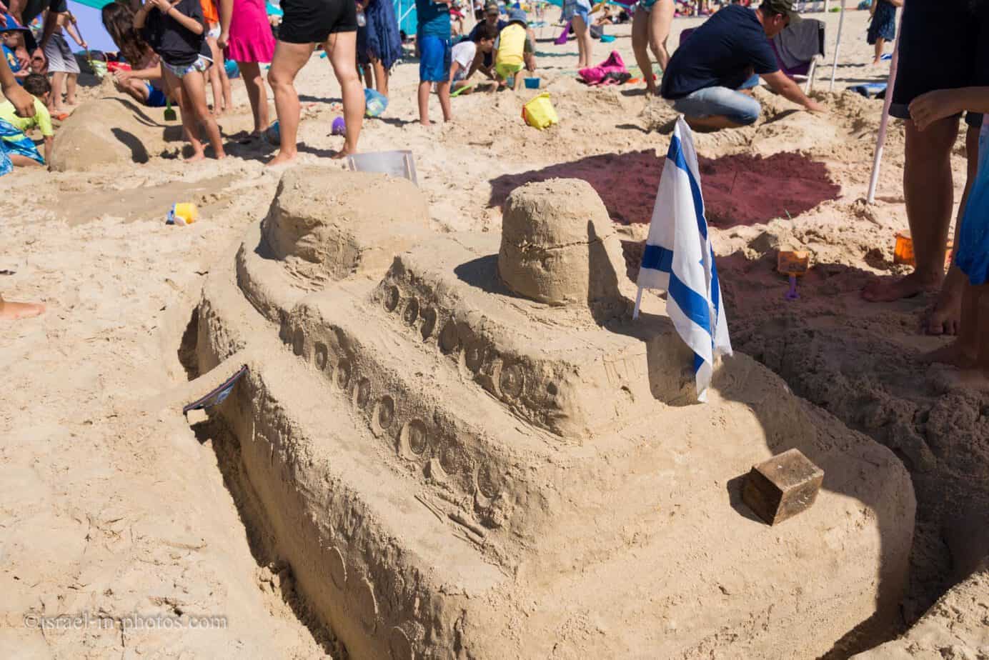 תחרות פסלי חול בבית ינאי החוף, ישראל