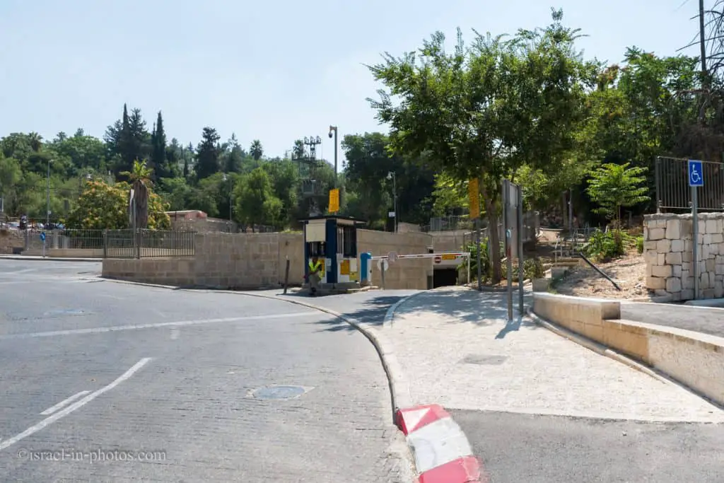 Parking at  Ein Kerem