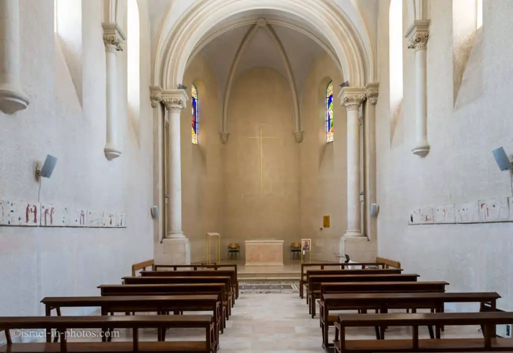 Notre Dame de Sion - inside the Chapel