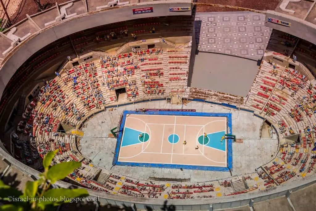 Yad Eliahu basketball stadium in Tel-Aviv