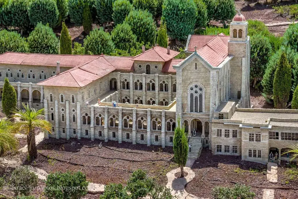 Latrun Monastery in Mini Israel