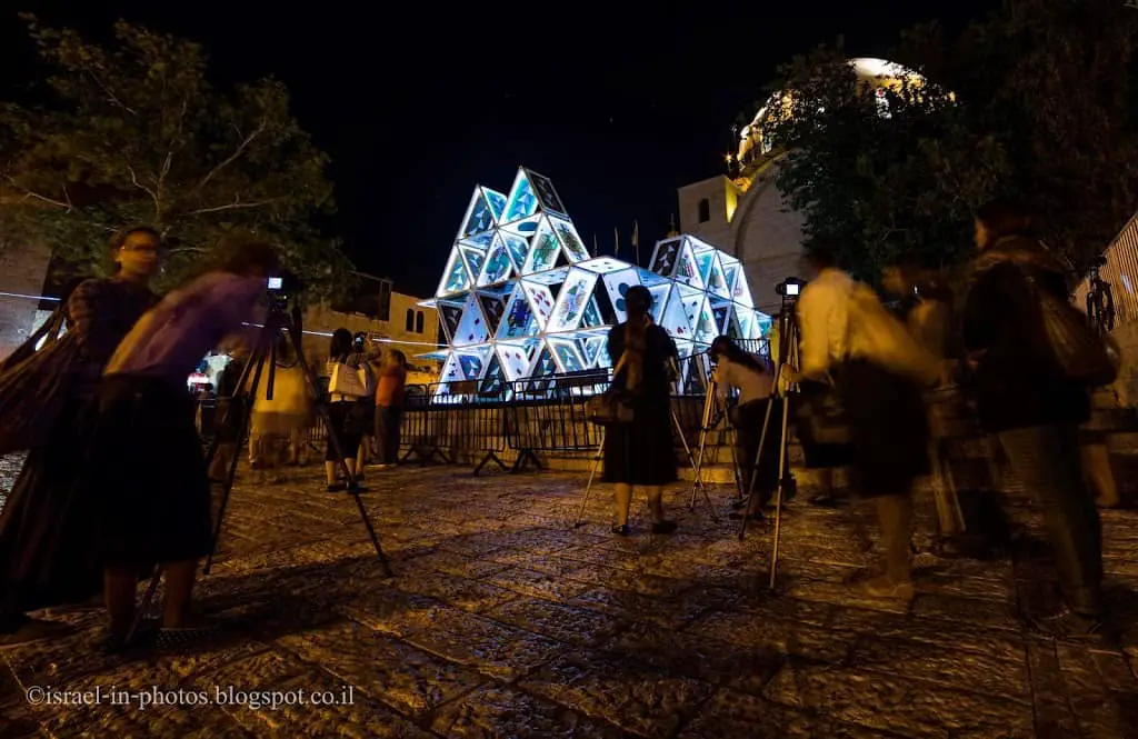 פסטיבל אור ירושלים 2014