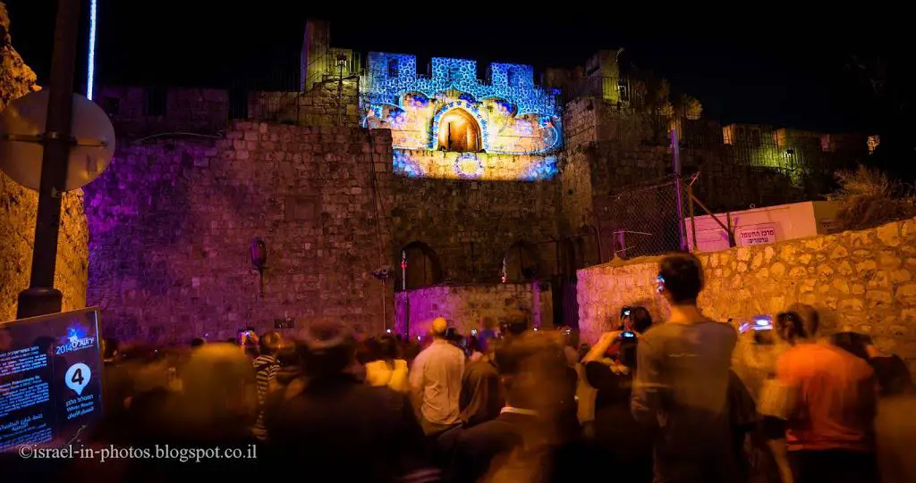 פסטיבל אור ירושלים 2014
