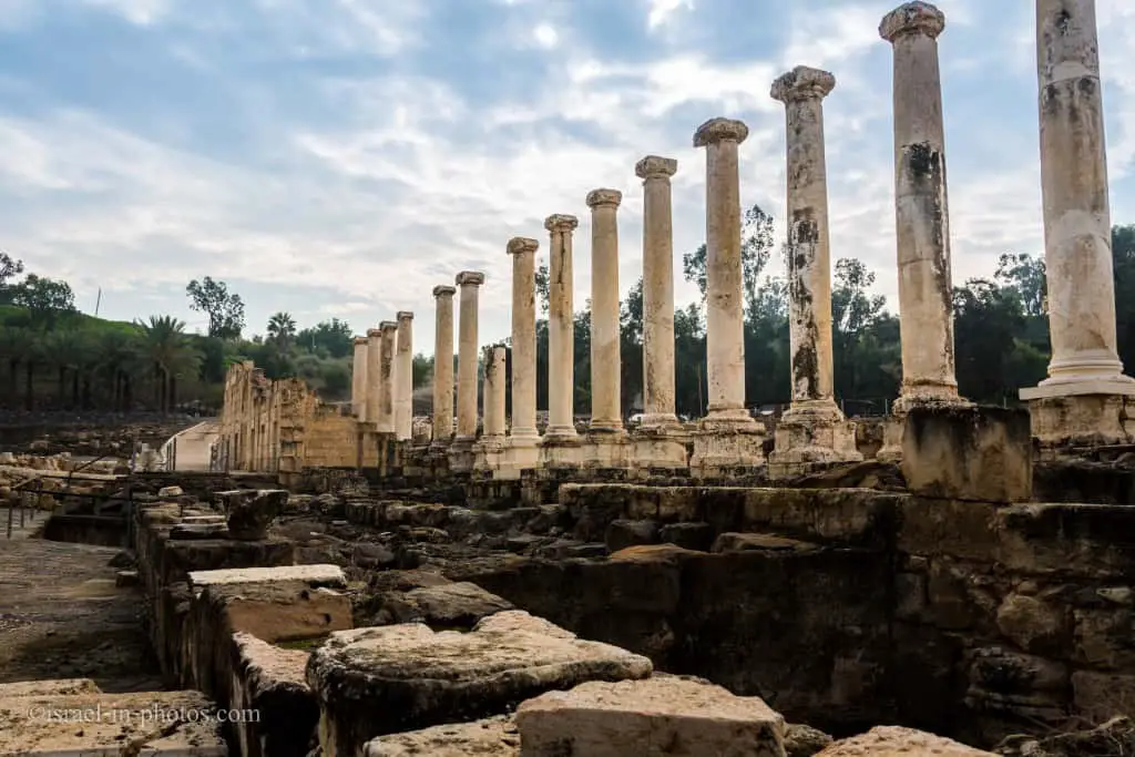 Silvanus Street in Bet Shean National Park