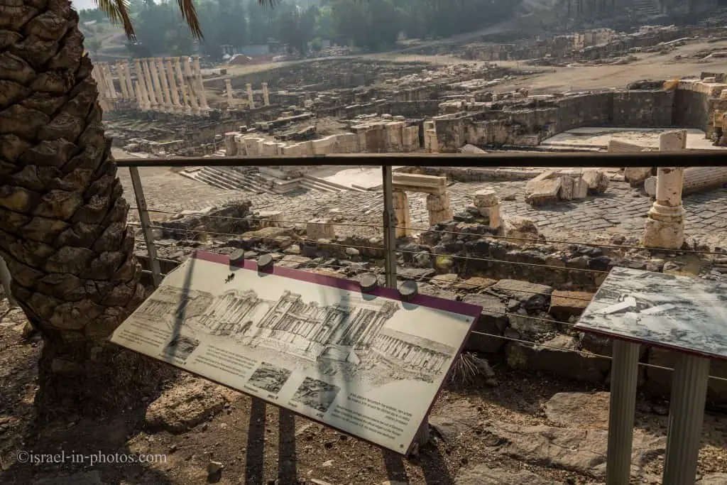 Nymphaeum in Beit Shean