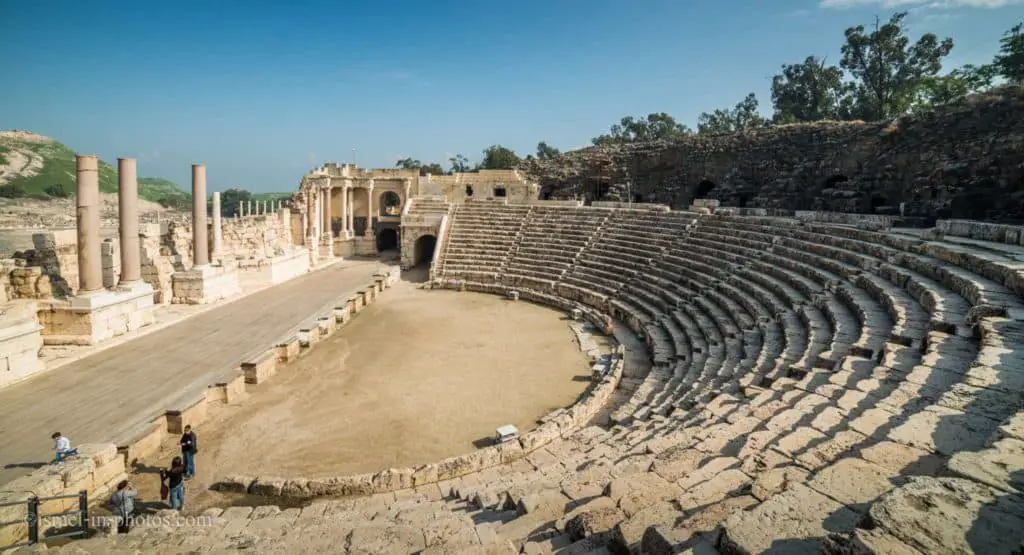 Roman Theater at Bet Shean National Park