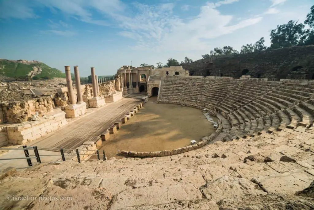 Roman Theater at Bet Shean National Park