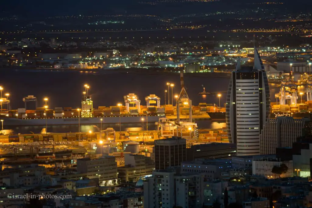 Haifa view from Shnayim Be’November Viewpoint