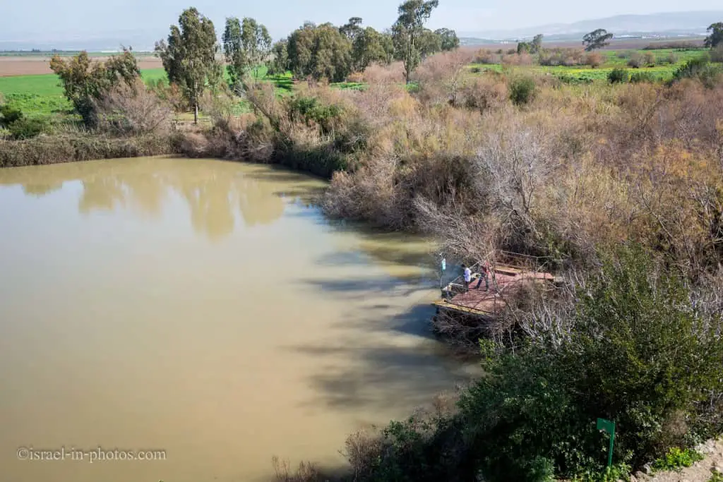 מבט על שמורת הטבע עין אפק מגג הטחנה