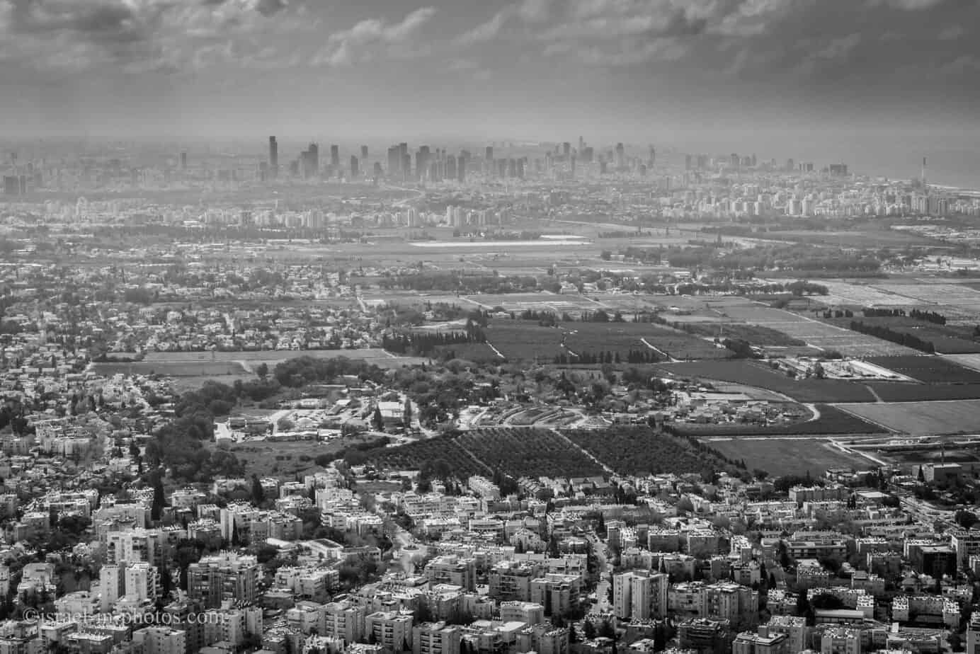 צילום אווירי ממטוס ססנה
