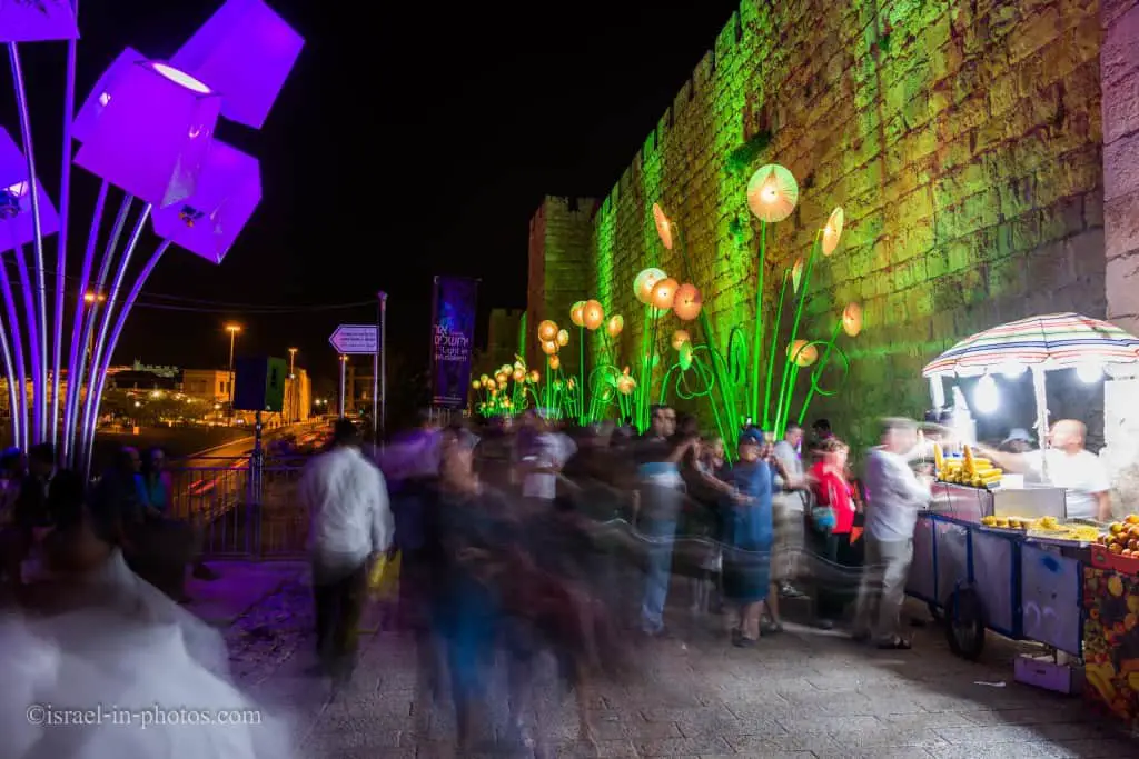 פסטיבל אור ירושלים - Light in Jerusalem Festival 2015