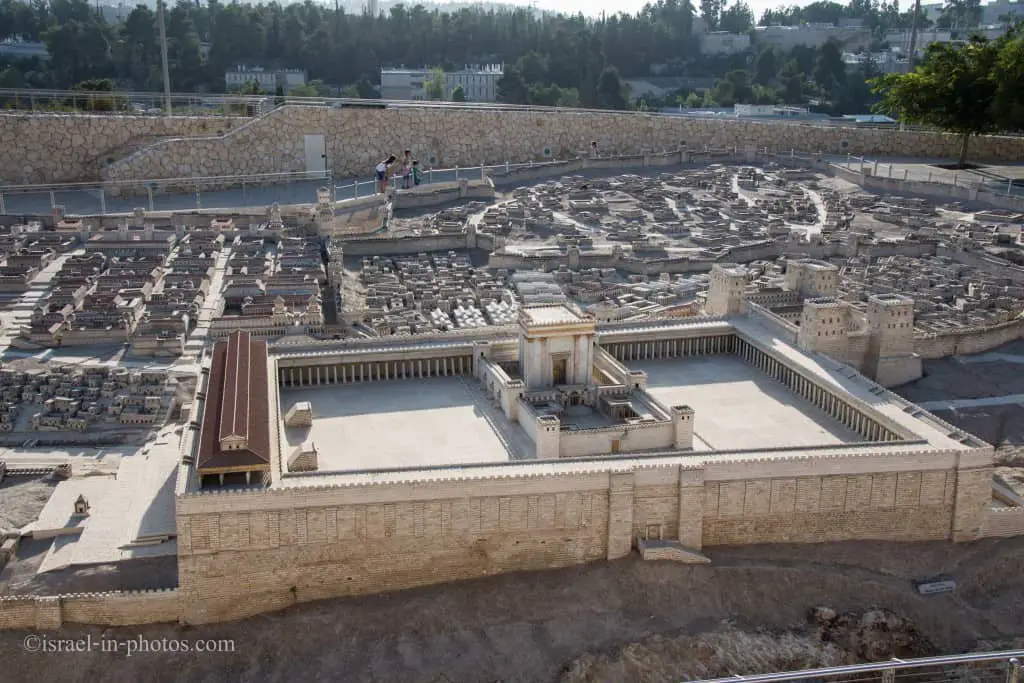 דגם בית המקדש השני, ירושלים