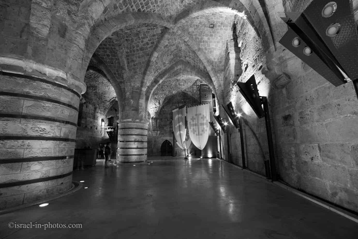 Hospitaller Fortress (Knights' Halls) in Old Acre