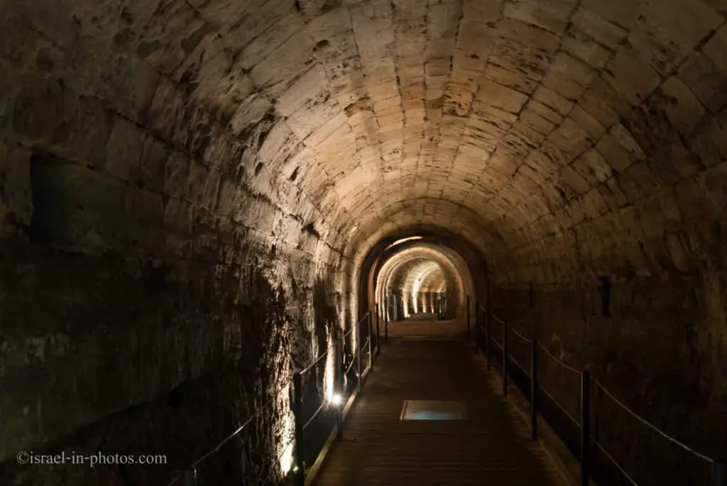 Туннель тамплиеров в Старом Акре