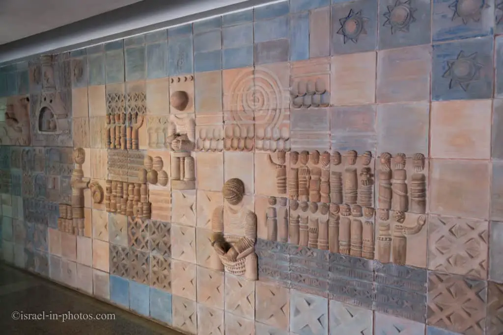 Ceramics Pavilion at Eretz Israel Museum In Tel Aviv
