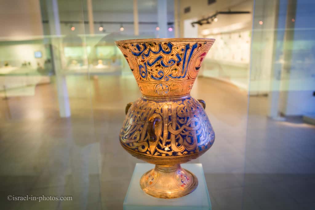 Glass pavilion in Eretz Israel Museum In Tel Aviv