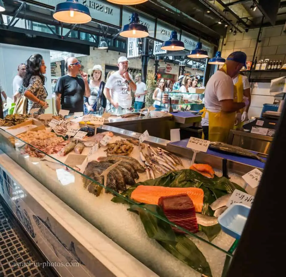 Sarona Market in Tel Aviv