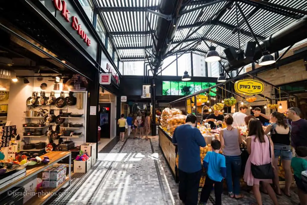 Sarona Market in Tel Aviv