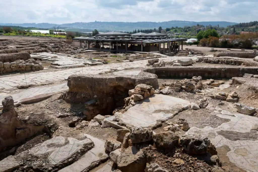 The Nile House at Tzipori (AKA Zippori and Sepphoris) National Park