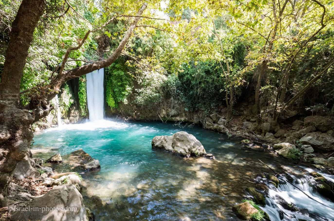 Visiting Banias Nature Reserve in Northern Israel