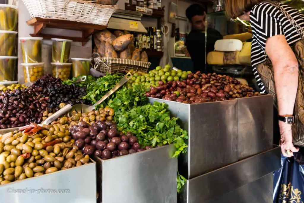 Herbs, spices and nuts at Levinsky Market