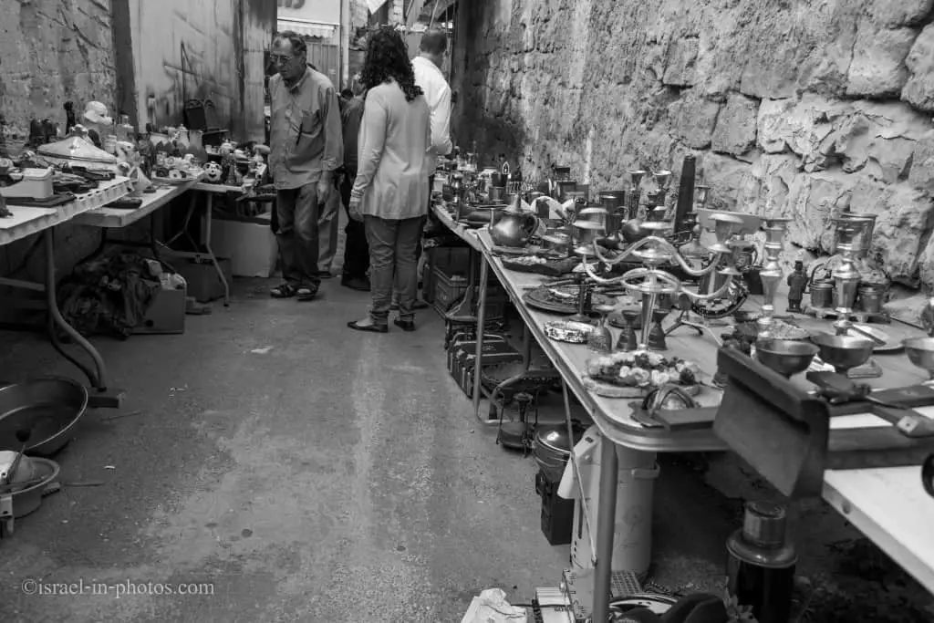 The Flea Market in Haifa