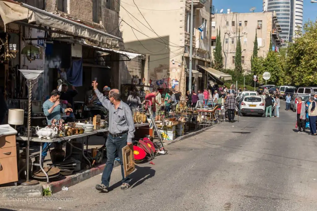 The Flea Market in Haifa