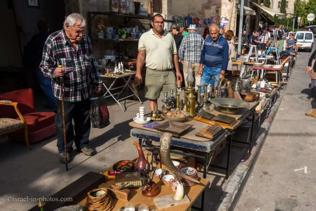 The Flea Market in Haifa