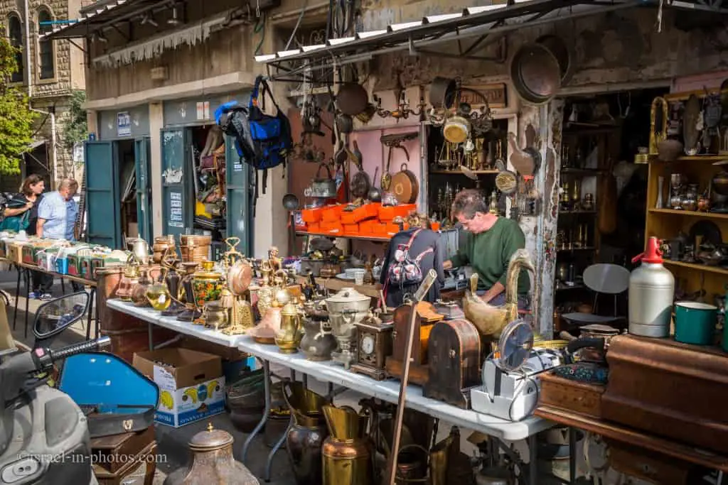 The Flea Market in Haifa