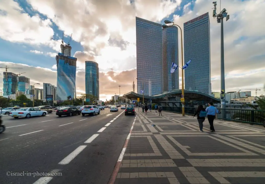 Azrieli Center in Tel Aviv, Israel