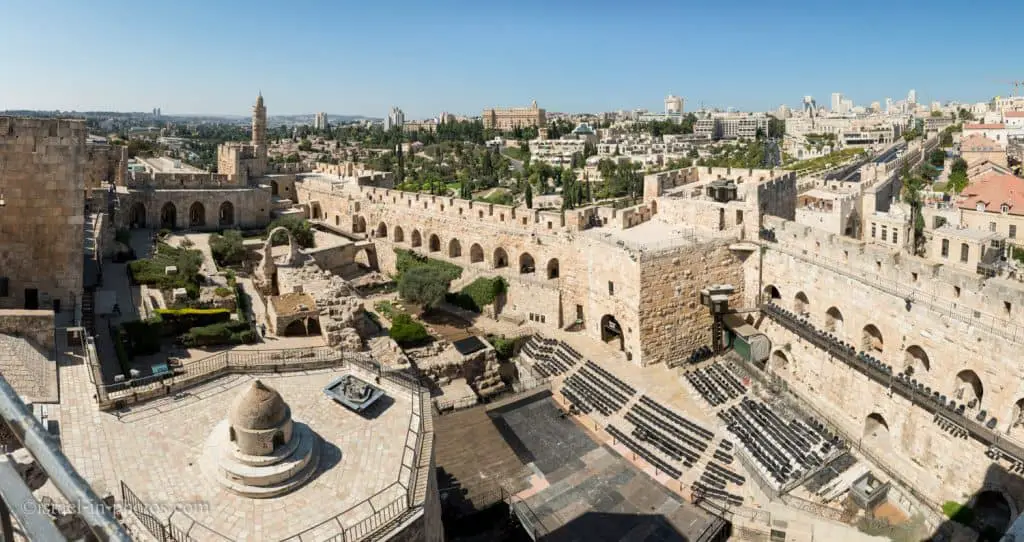 Tower of David and Mishkenot Sha'ananim