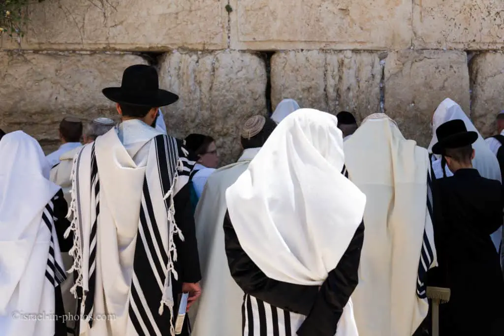 At the Western Wall in Jerusalem, Israel