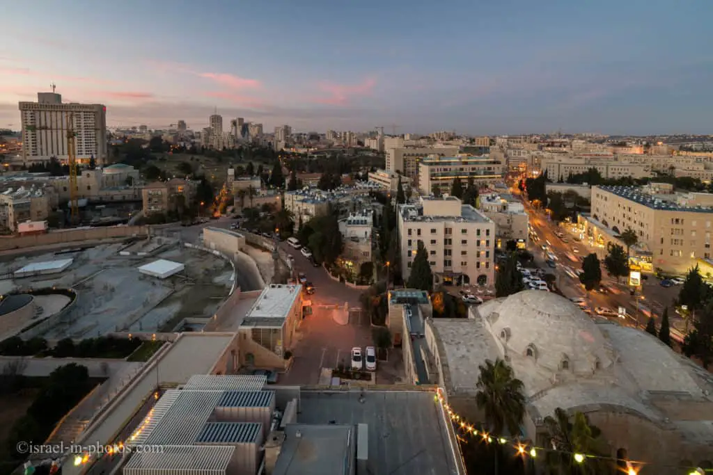 At Jerusalem International YMCA, Israel