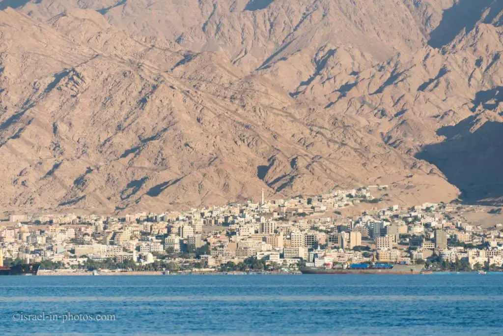 Aqaba, Jordan from Dolphin Reef