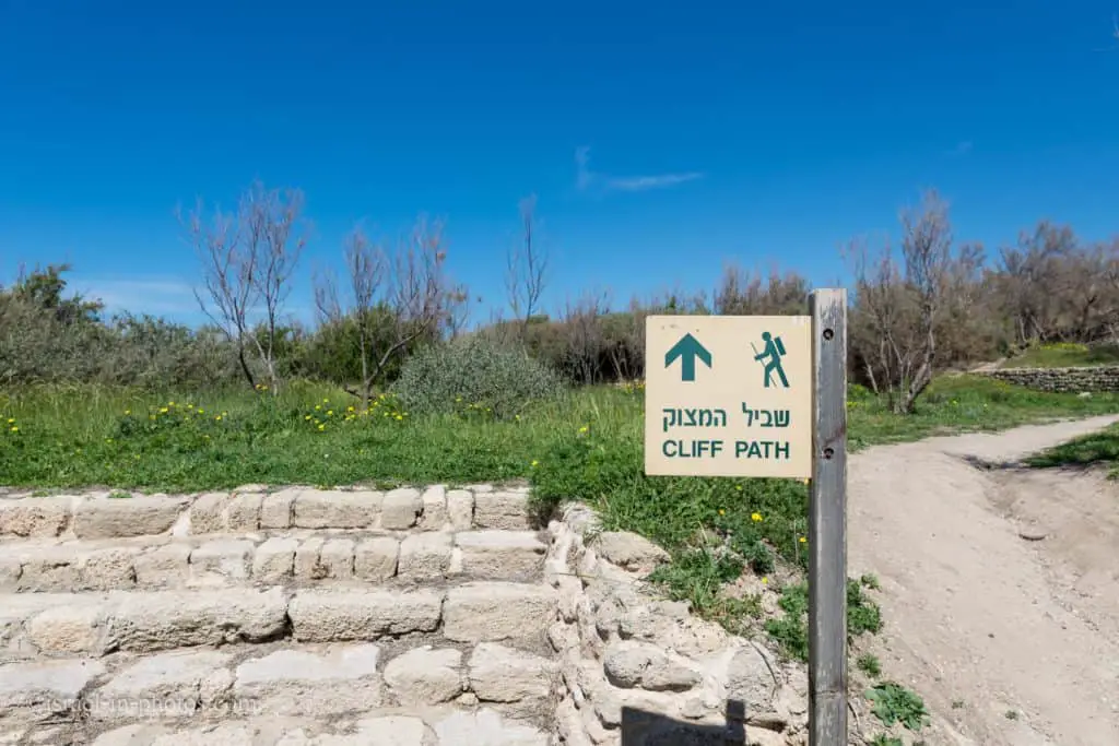 Cliff Path at Ashkelon National Park