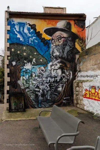 Graffiti at Nachlaot, Jerusalem