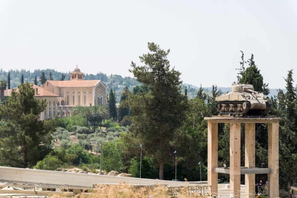 At Yad La-Shiryon during Independence Day celebrations, Israel