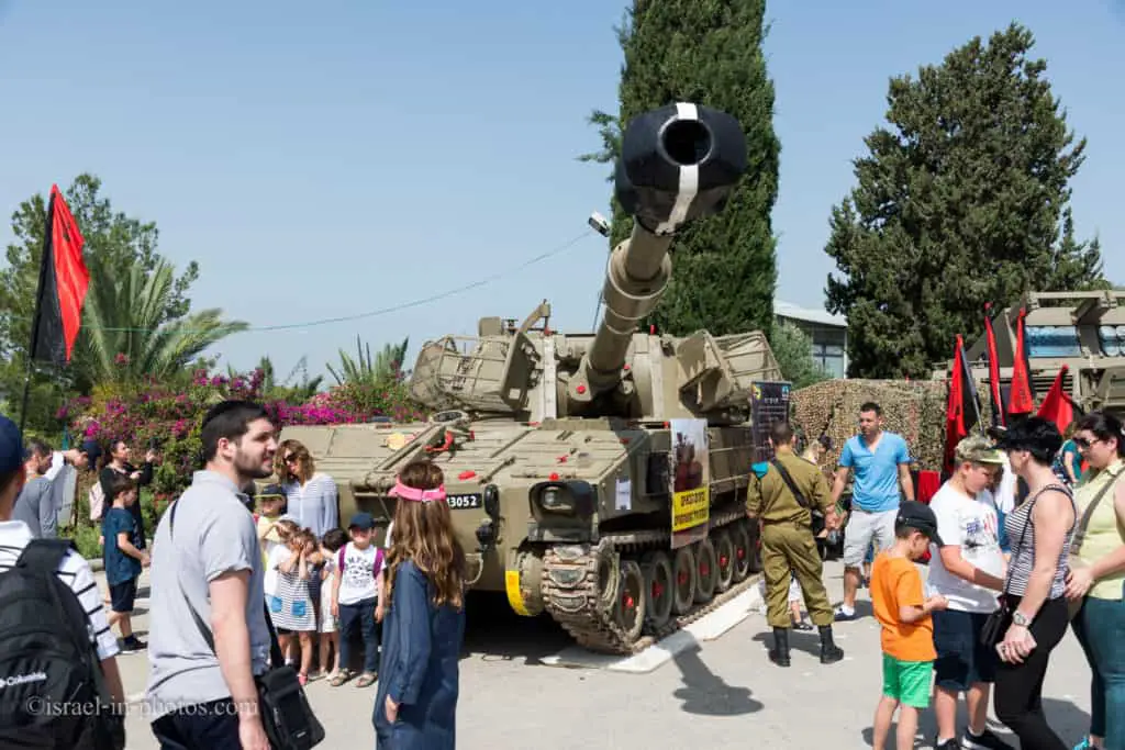 At Yad La-Shiryon during Independence Day celebrations, Israel