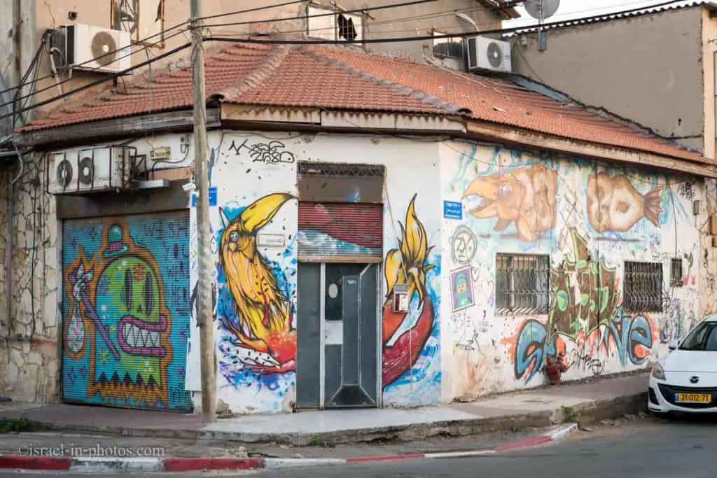 Graffiti in Florentin, Tel Aviv