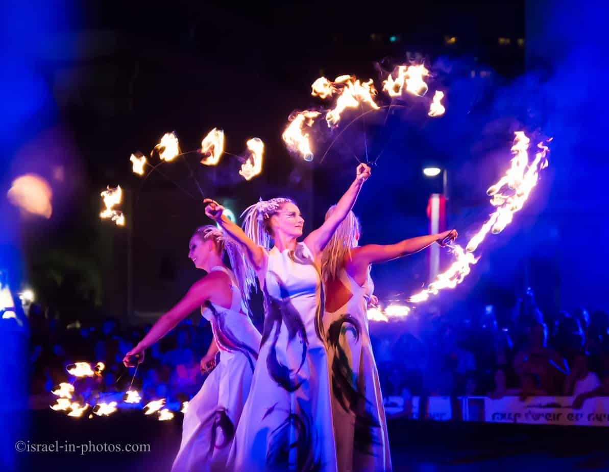 Tel Aviv Walks 11 White Night in Tel Aviv Israel in Photos